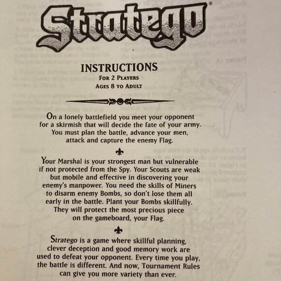 Stratego Game, Milton Bradley, Classic Game in Wooden Box, Special Edition, OS - Picture 13 of 13